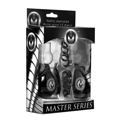 Nipple Amplifier Enlargement Bulbs with O-Rings nipple-suckers from Master Series