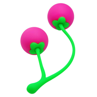 Charming Cherries Silicone Kegel Exercisers benwa-balls from Frisky