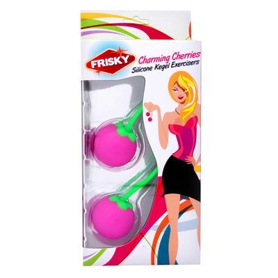 Charming Cherries Silicone Kegel Exercisers benwa-balls from Frisky