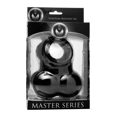 Squeeze My Sack Erection Enhancer and Scrotum Pouch cockrings from Master Series