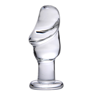 Asvini Glass Penis Anal Plug glass-anal from Prisms Erotic Glass