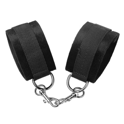 Beginner Fleece Cuff Set with Swivel Snap Hooks ankle-and-wrist-cuffs from Frisky
