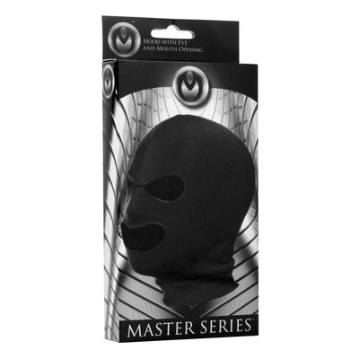 Facade Hood with Eye and Mouth Holes Hoods from Master Series