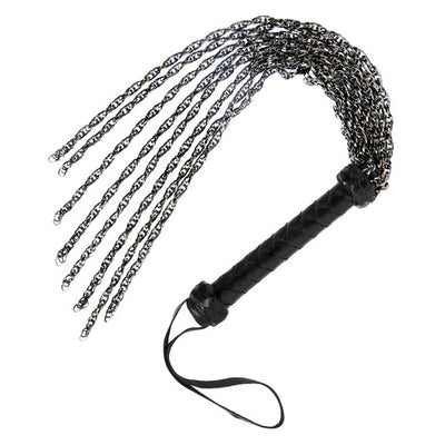 Gunmetal Chain Flogger Floggers from Master Series