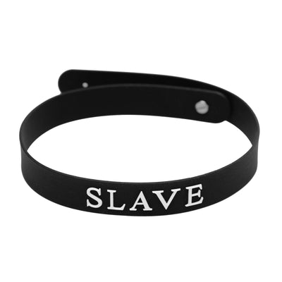 Silicone Collar- Slave bondage-collars from Master Series