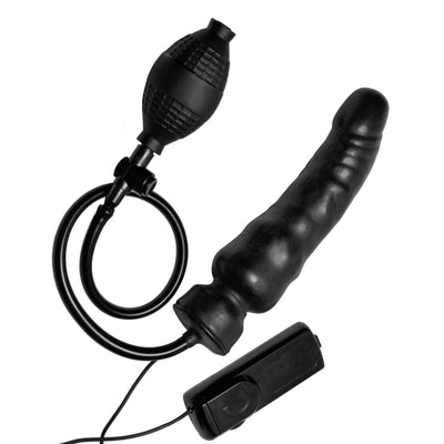 Ravage Vibrating Inflatable Dildo vibrating-dildos from Master Series
