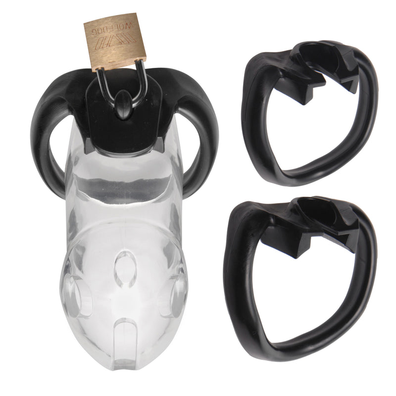 Rikers Locking Chastity Cage Chastity from Master Series