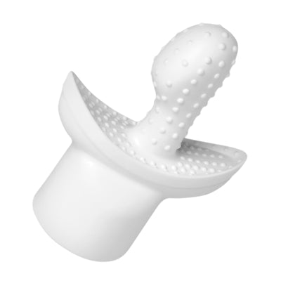 G Tip Wand Massager Attachment- White wand-accessories from Wand Essentials