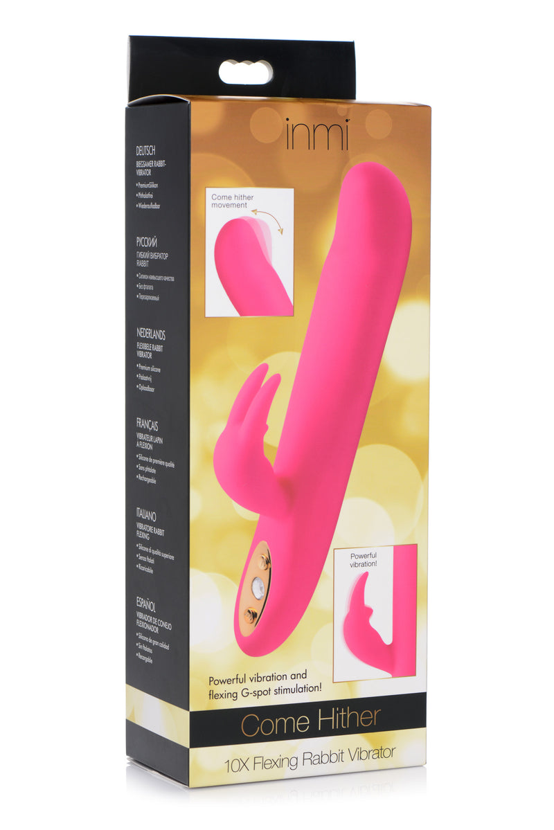 Inmi Come Hither Dual Stimulation Flexing Vibrator Rabbits from Inmi