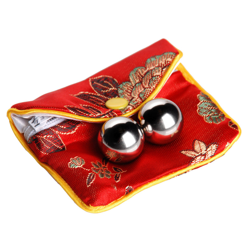 Stainless Steel Benwa Kegel Balls with Pouch Misc from Trinity Vibes