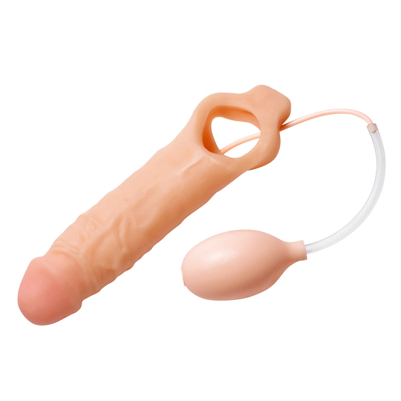 Realistic Ejaculating Cock Sheath penis-extenders from Master Series