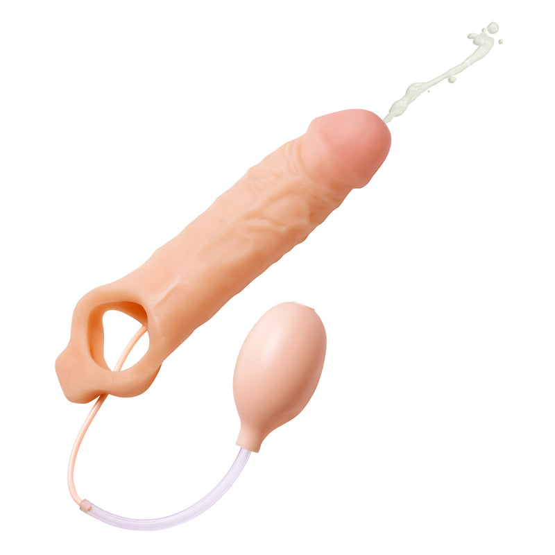 Realistic Ejaculating Cock Sheath penis-extenders from Master Series
