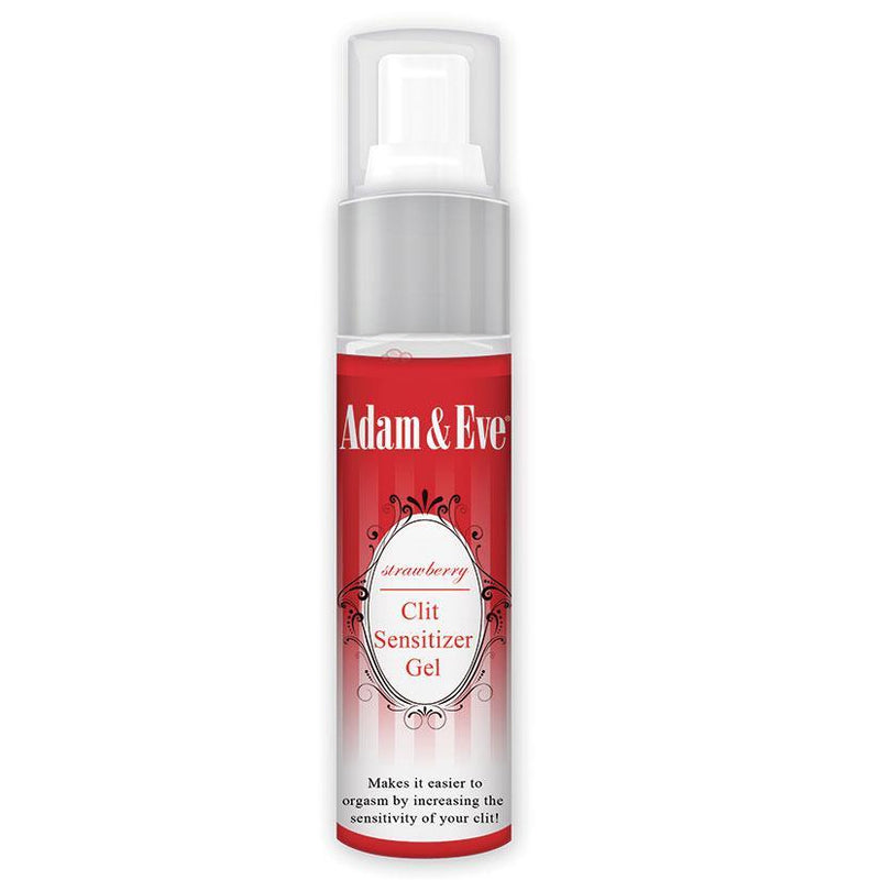 Adam and Eve Strawberry Clit Sensitizer Gel 1 Oz - The Dildo Hub