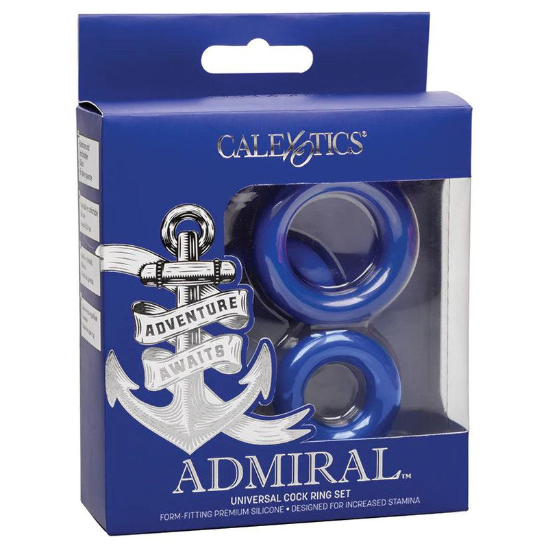 Admiral Universal Cock Ring Set - The Dildo Hub