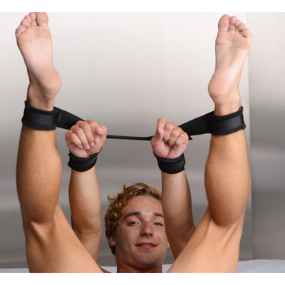 4 Cuff Adjustable Hog Tie Restraint Strap ankle-and-wrist-cuffs from Frisky