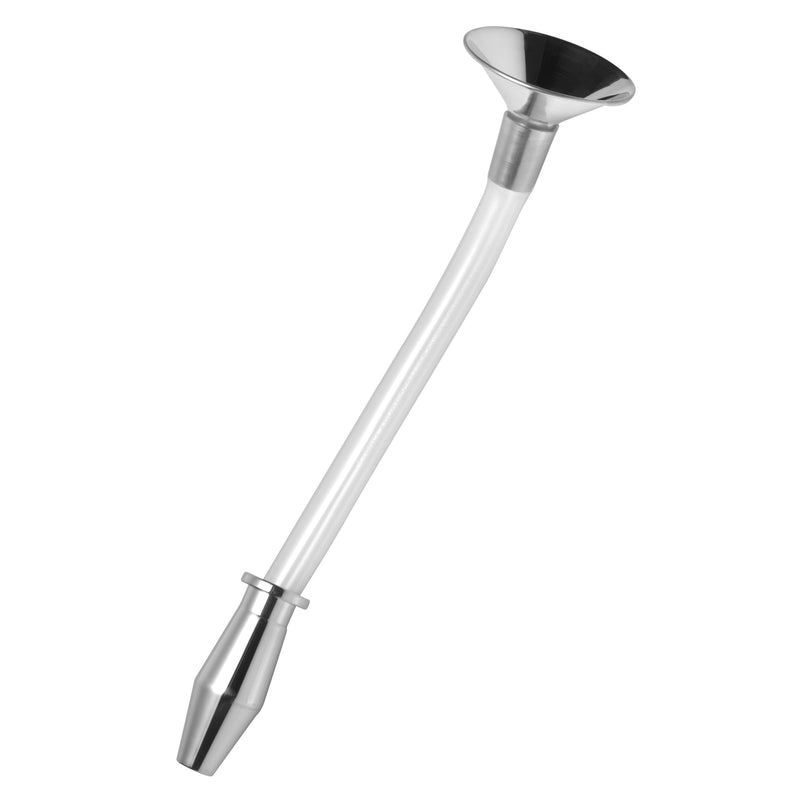 Stainless Steel Ass Funnel with Hollow Anal Plug metal-anal from Master Series