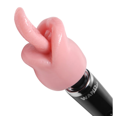 Tantric Tongue Realistic Oral Sex Wand Attachment massager-top from Wand Essentials