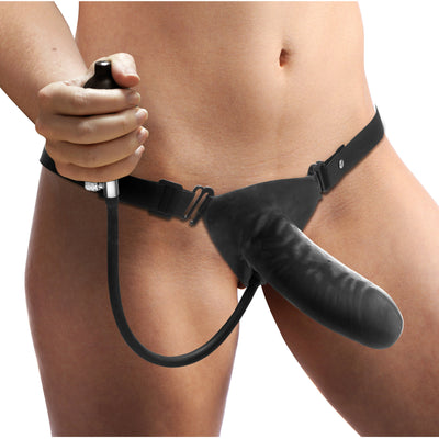 Expander Inflatable Strap On DildoHarness from Strap U