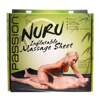 Nuru Inflatable Vinyl Massage Sheet swings from Passion Lubricants