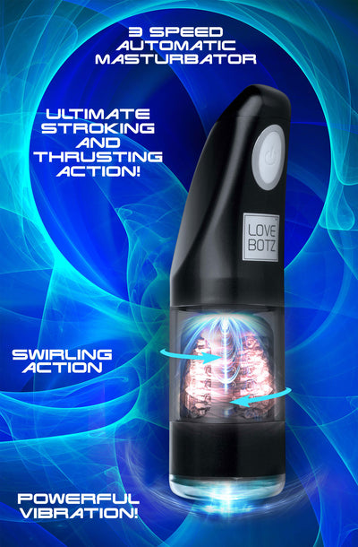 Ultra Bator Thrusting and Swirling Automatic Stroker masturbators from LoveBotz
