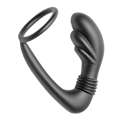 Cobra Silicone P-Spot Massager and Cock Ring prostate-stimulator from Master Series