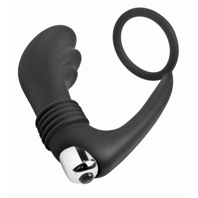 Nova Silicone Cock Ring and Prostate Vibe prostate-stimulator from Prostatic Play