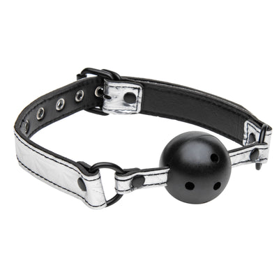 Platinum Bound Gagged Breathable Ball Gag GAGS from Master Series