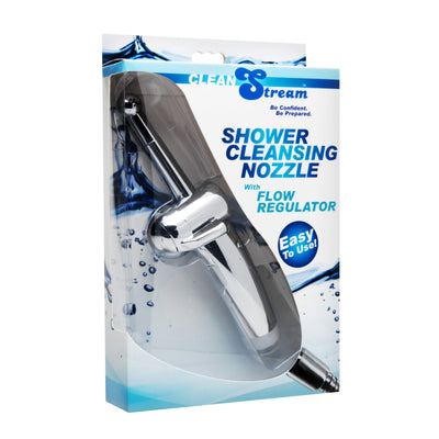 Shower Cleansing Nozzle with Flow Regulator enema-supplies from CleanStream