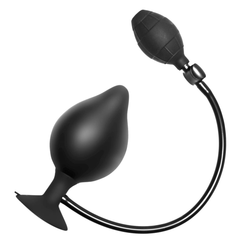 Inflatable Silicone Suction Cup Butt Plug Butt from SC Novelties