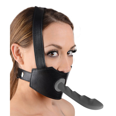 Face Fuk II Dildo Face Harness face-mask from Master Series