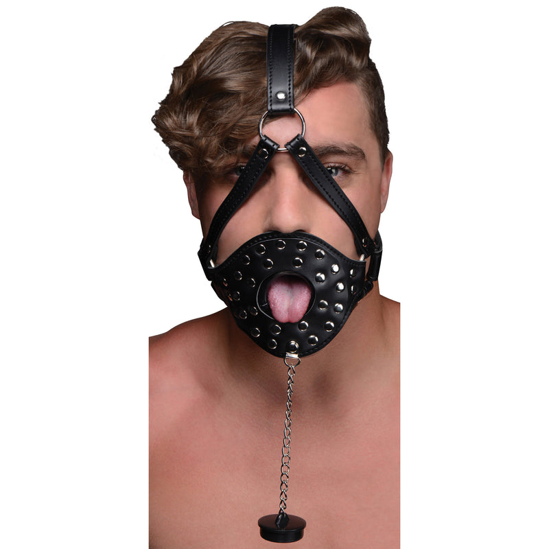 Open Mouth Head Harness strict-bondage from STRICT
