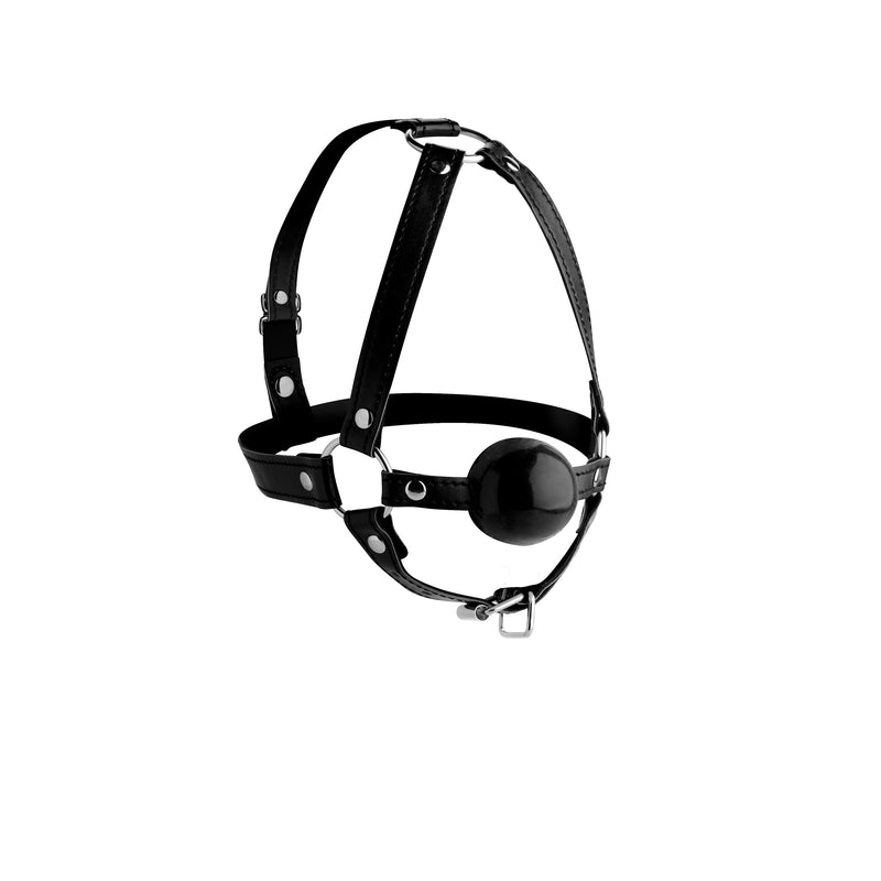 Head Harness with inch Ball Gag strict-bondage from STRICT