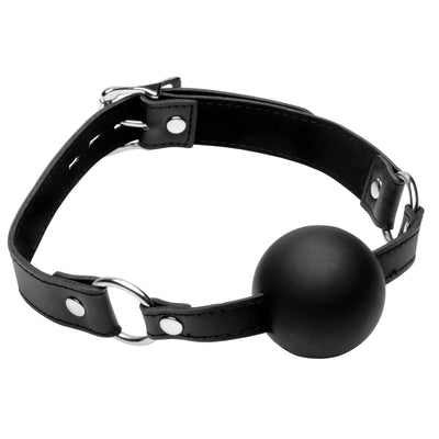 XL 2 Inch Silicone Ball Gag strict-bondage from STRICT