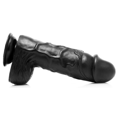 Giant Black 10.5 Inch Dong master-cock from Master Cock