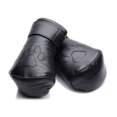 Strict Leather Padded Puppy Mitts bondage_leather from Strict Leather
