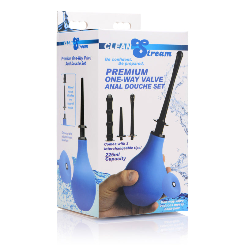 Premium One-way Valve Anal Douche Set CleanStream from CleanStream