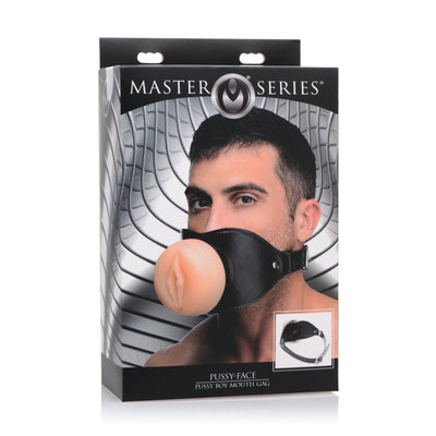 Pussy Face Oral Sex Mouth Gag GAGS from Master Series