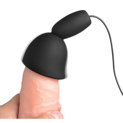 Deluxe 10 Mode Silicone Penis Head Teaser trinity-men from Trinity Vibes