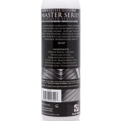 Jizz Unscented Water-Based Lube 8oz MasterSeries from Master Series