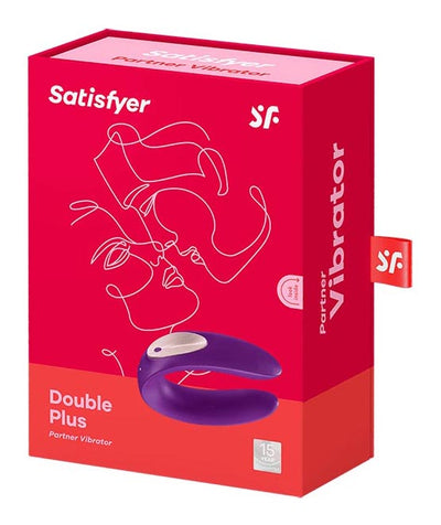 Satisfyer Double Plus Partner Vibrator vibesextoys from Satisfyer Partner