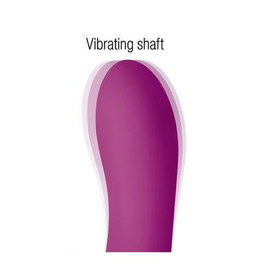 Whirl Silicone Rabbit Vibrator with Rotating Ticklers Rabbits from Inmi