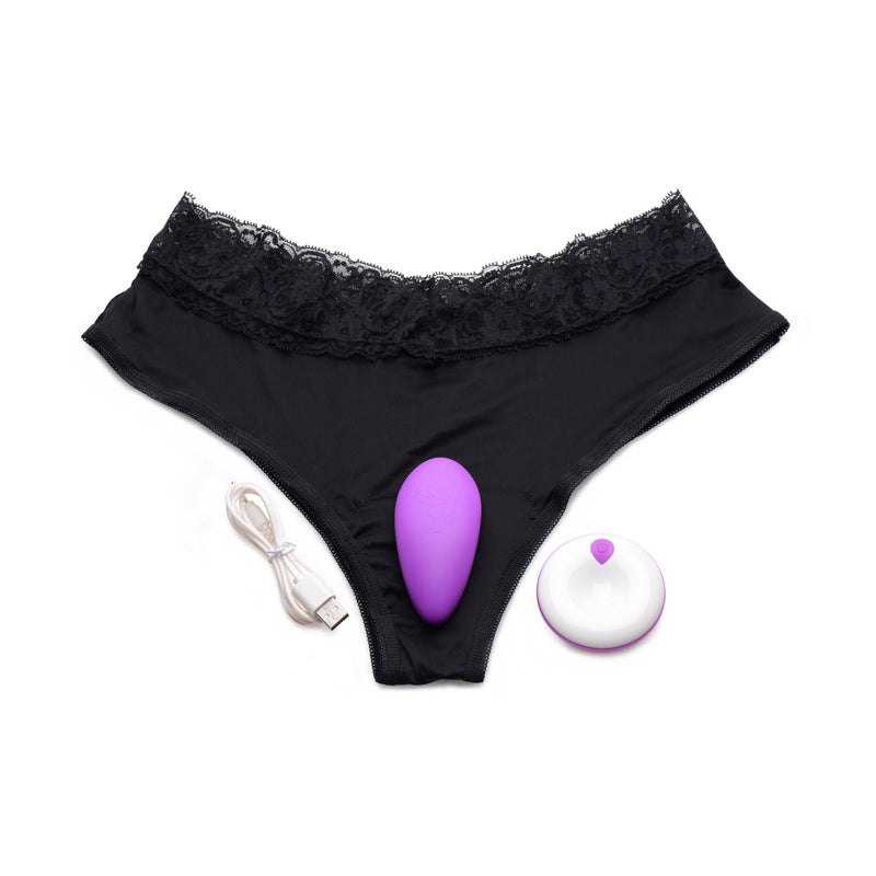 Naughty Knickers Silicone Remote Panty Vibe vibesextoys from Frisky
