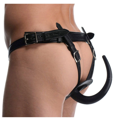 Ass Holster Anal Plug Harness DildoHarness from Master Series