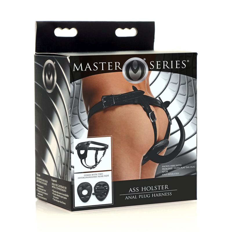 Ass Holster Anal Plug Harness DildoHarness from Master Series
