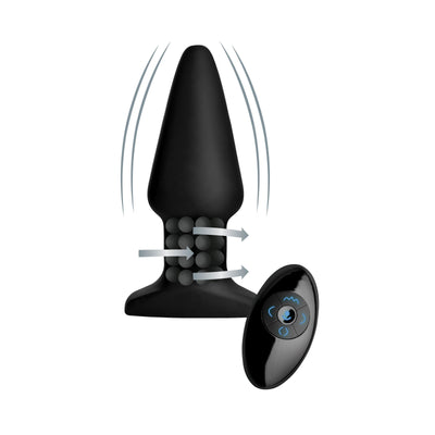 Rimmers Model R Smooth Rimming Plug with Remote butt-plugs from Rimmers