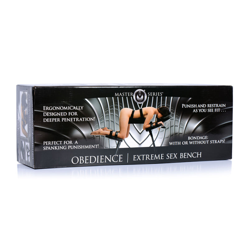 Obedience Extreme Sex Bench with Restraint Straps new-products from Master Series