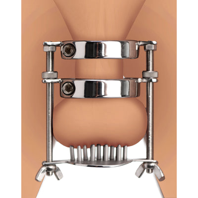 Stainless Steel Spiked CBT Ball Stretcher and Crusher CBT from Master Series