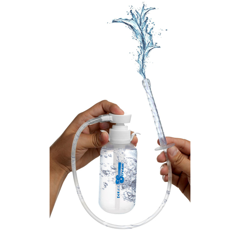 Pump Action Enema Bottle with Nozzle enema-supplies from CleanStream