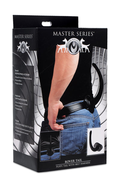 Rover Tail Puppy Tail Belt Harness LeatherR from Master Series