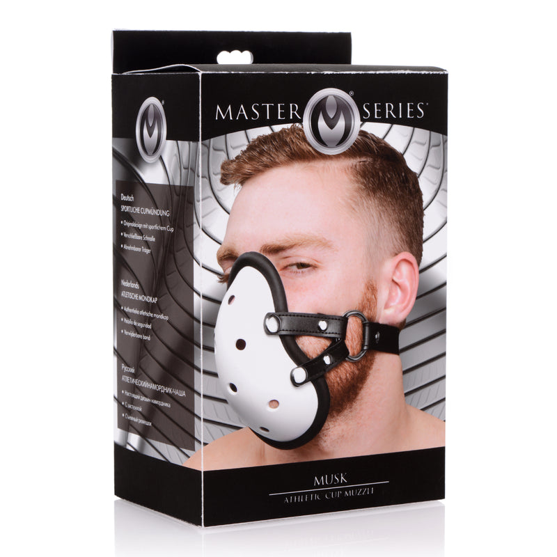 Musk Athletic Cup Muzzle hoods-muzzles from Master Series